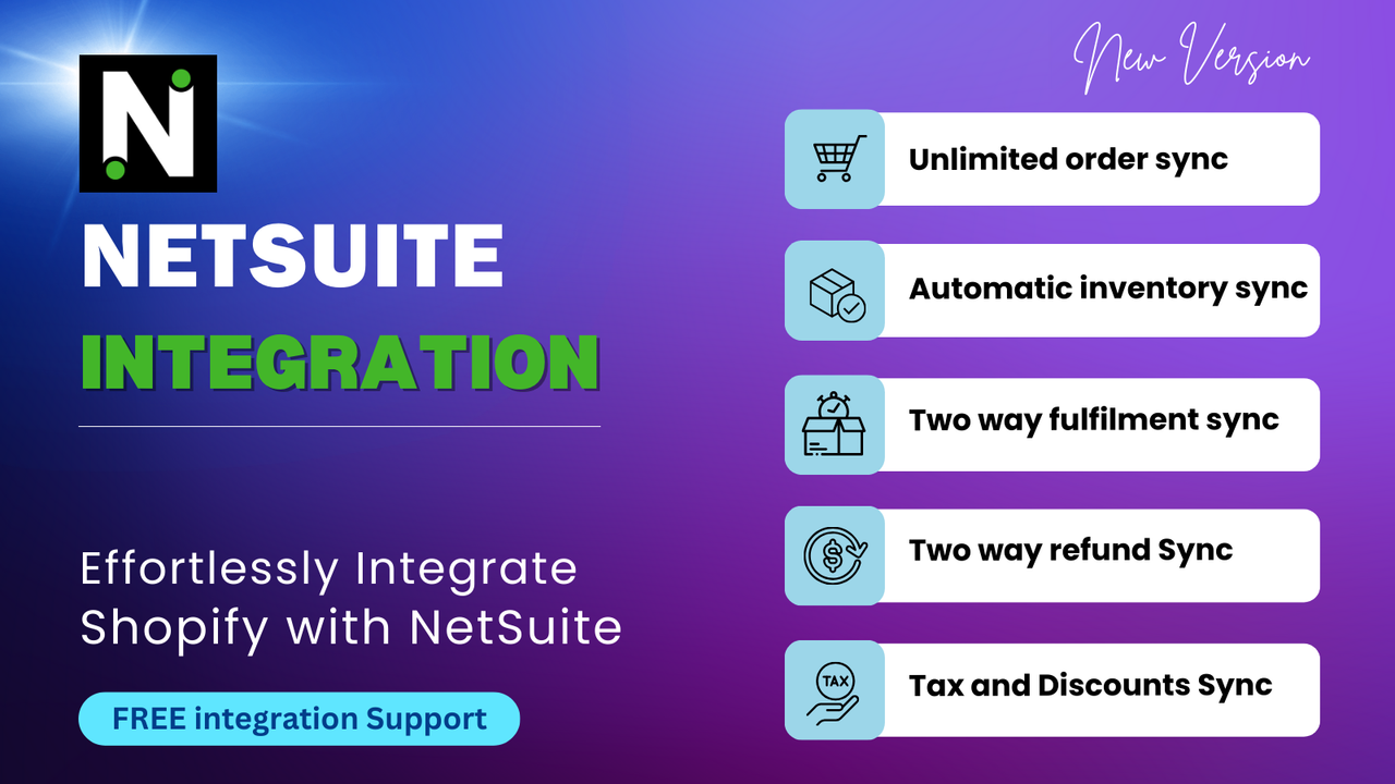 Intégration Shopify NetSuite