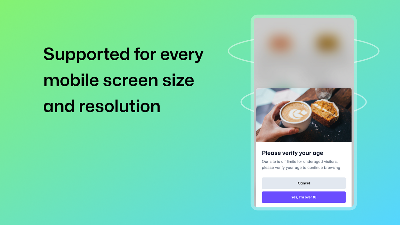 Agefence age verification popup supported across all devices