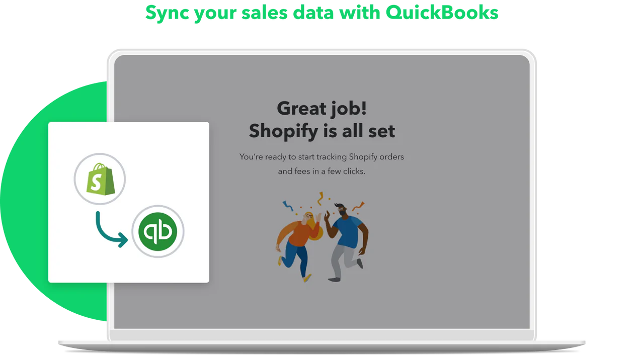 Sync your sales data with QuickBooks