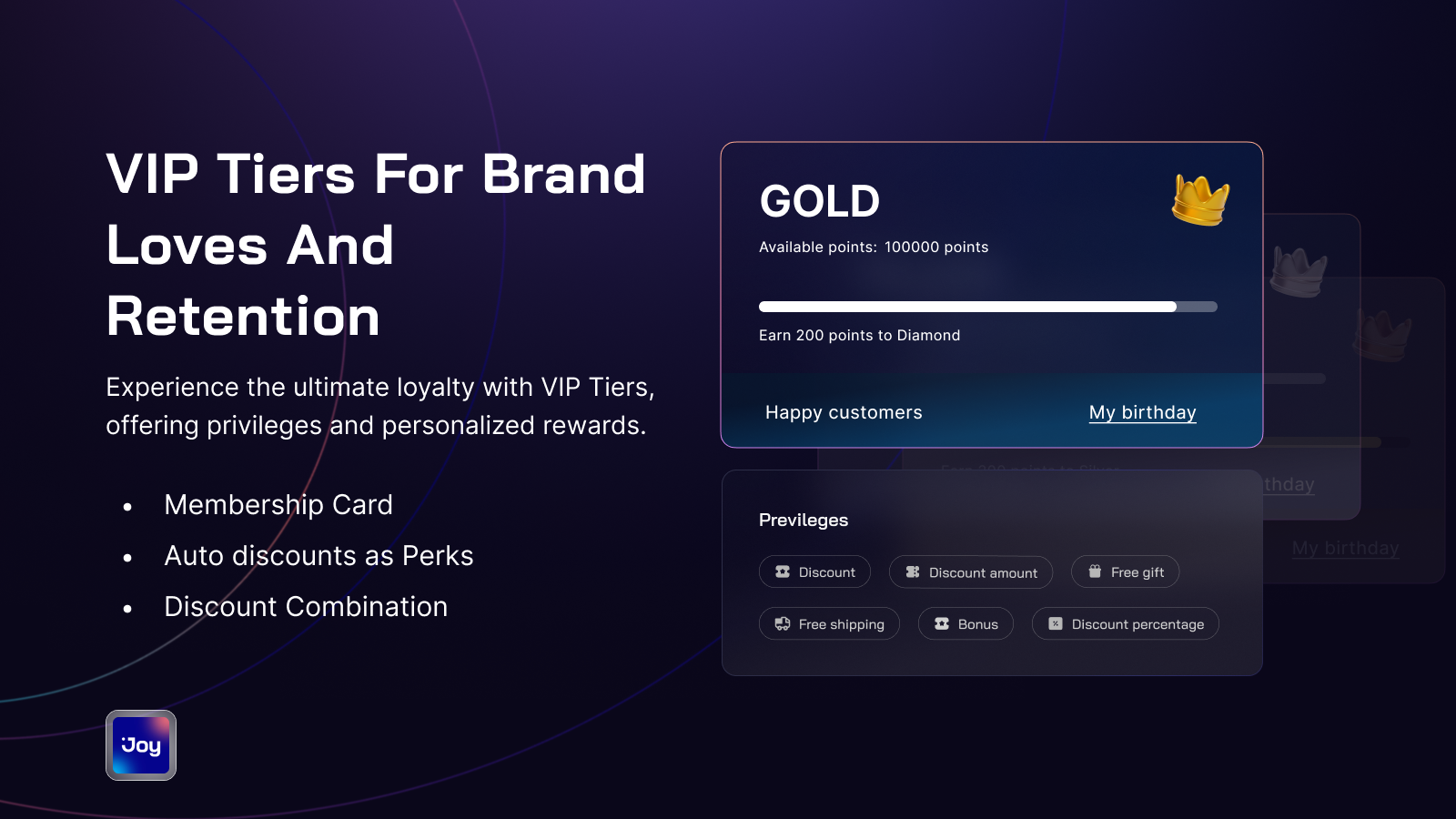 Joy: Rewards & Loyalty Program Screenshot