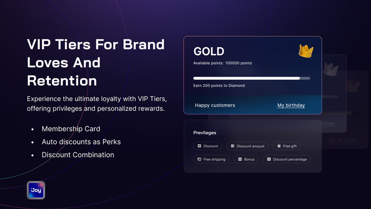 Joy: Rewards & Loyalty Program Screenshot