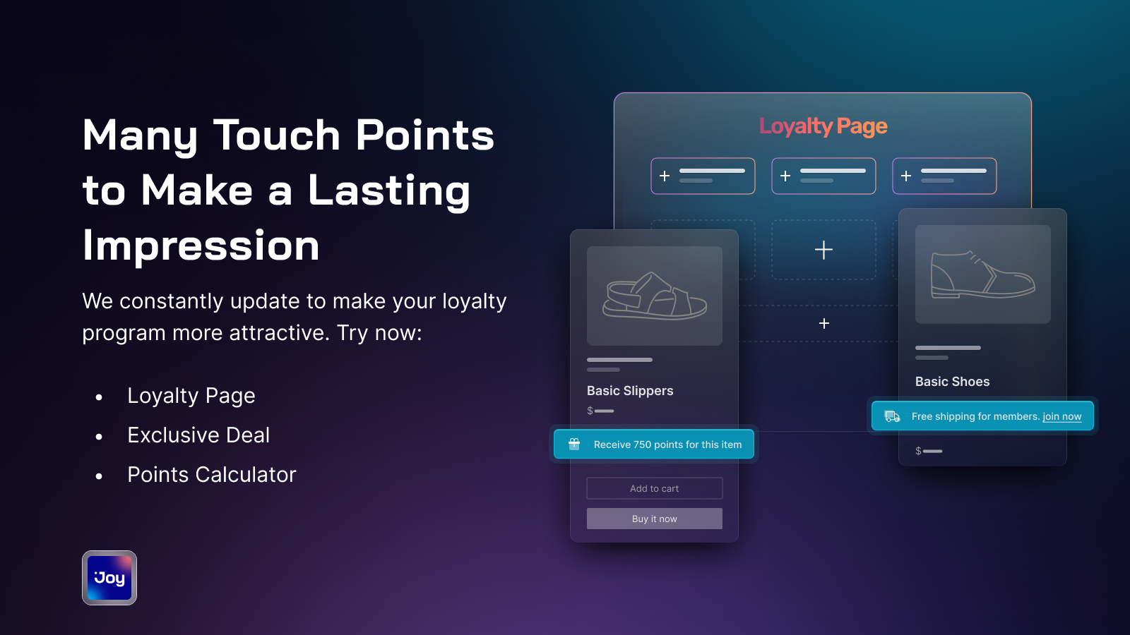 Joy: Rewards & Loyalty Program Screenshot