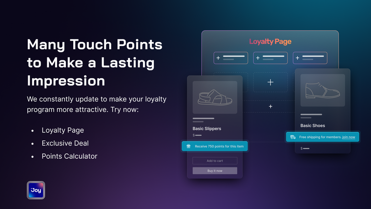 Joy: Rewards & Loyalty Program Screenshot