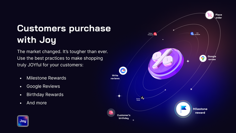 Joy: Rewards & Loyalty Program Screenshot