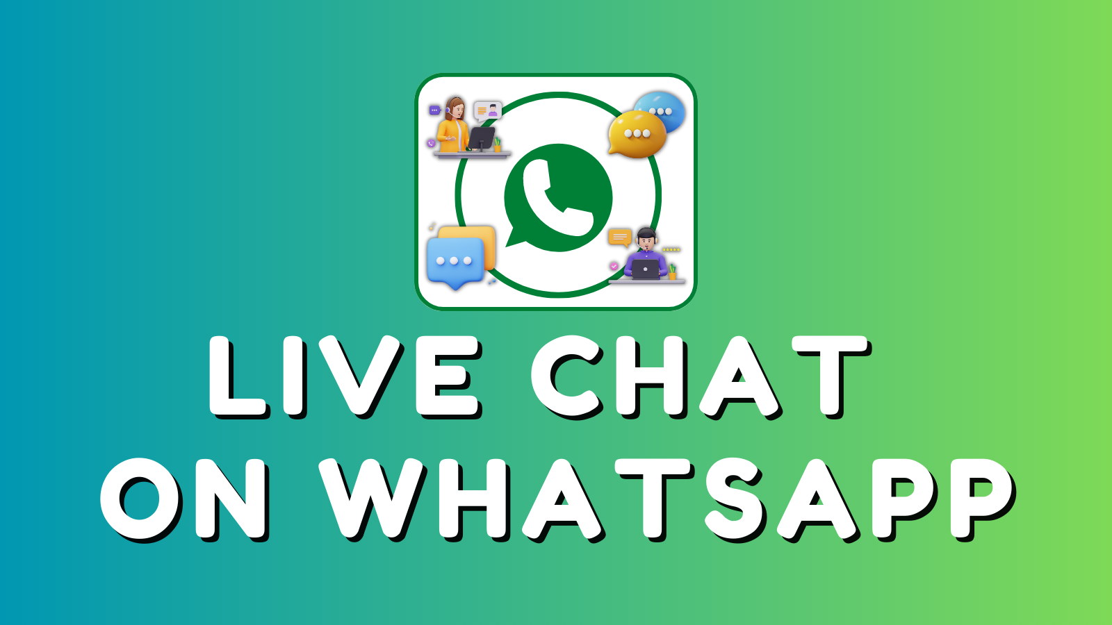Extensão de Chat ao Vivo no WhatsApp