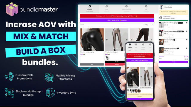 Mix and Match, Box-Bundle-UI erstellen