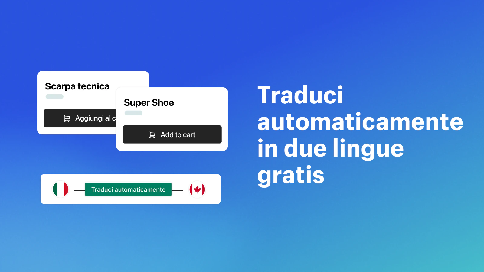 Traduci automaticamente in due lingue gratis