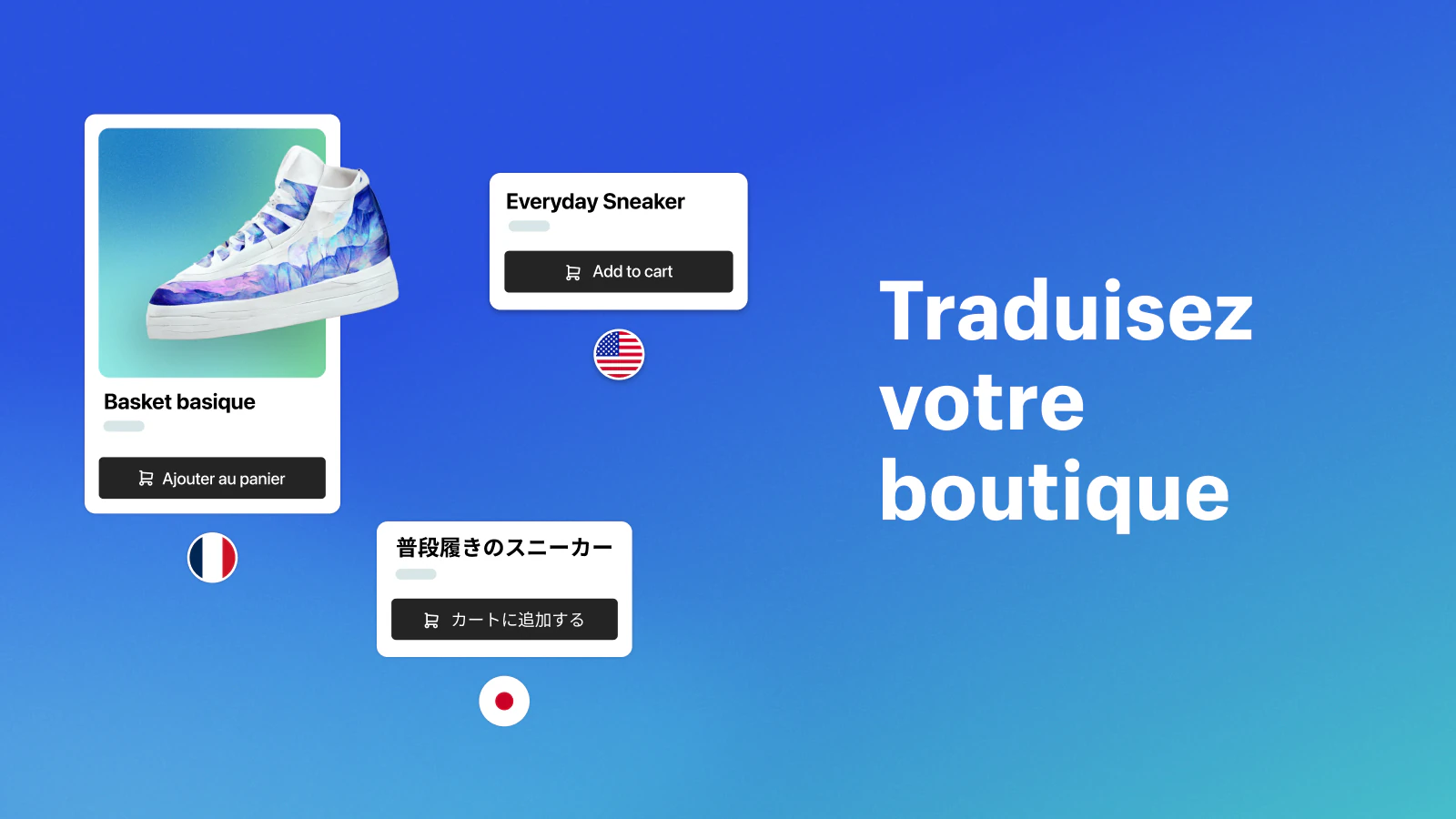 Traduisez votre boutique