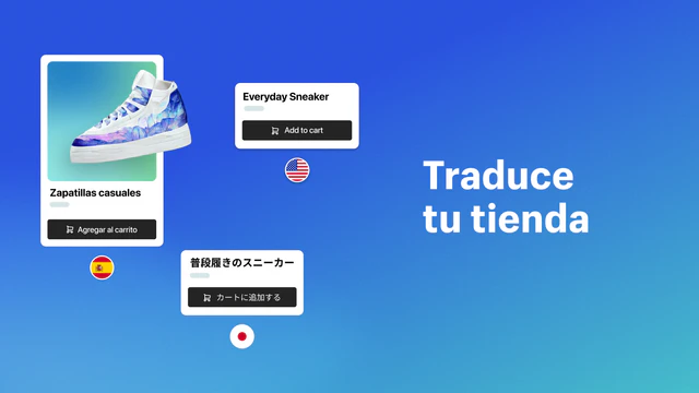 Traduce  tu tienda