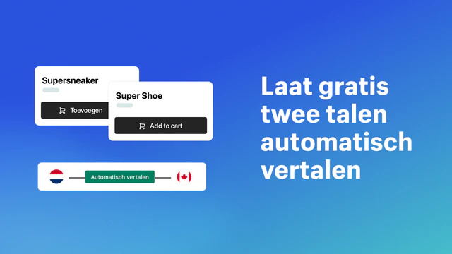 Laat gratis twee talen automatisch vertalen