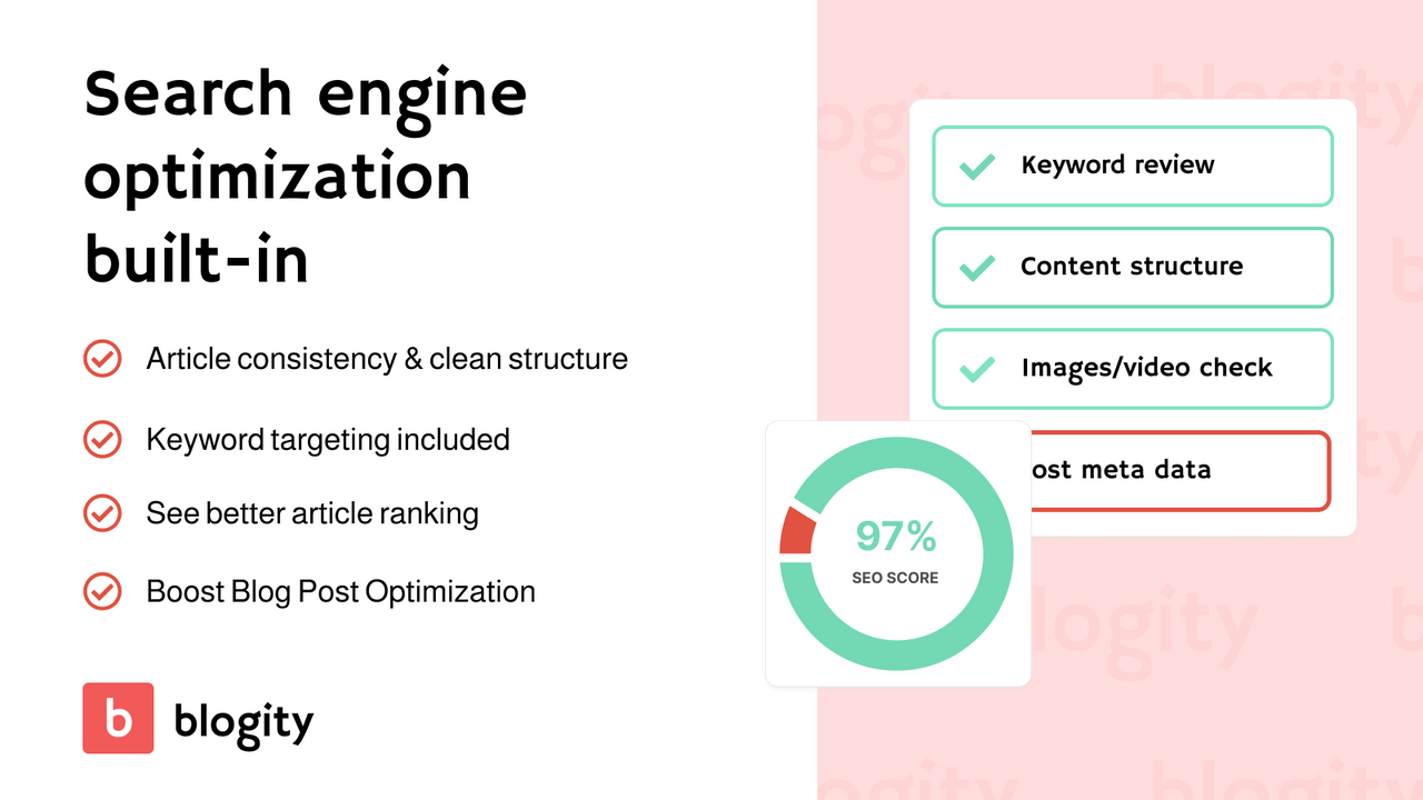 Optimization your blog posts with the SEO assistant, rank better