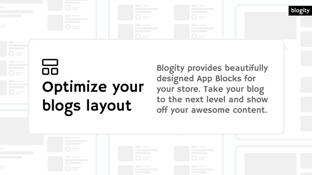 Optimize your blogs layout
