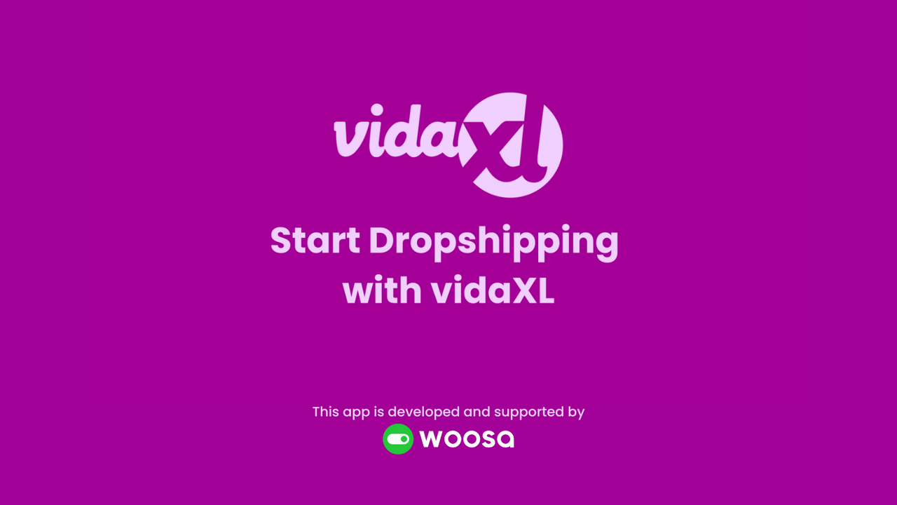 vidaXL Dropshipping - Importa e sincronizza facilmente i prodotti da vidaXL nel tuo negozio online | App Store di Shopify