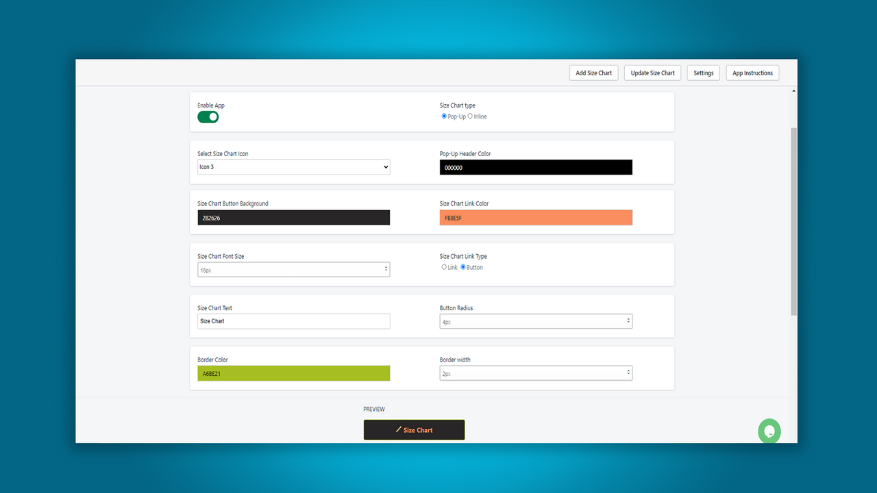 Configuraciones de administrador