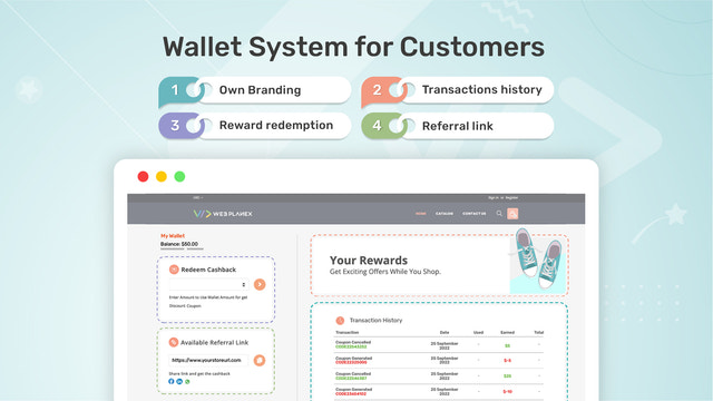 Customer Wallet System