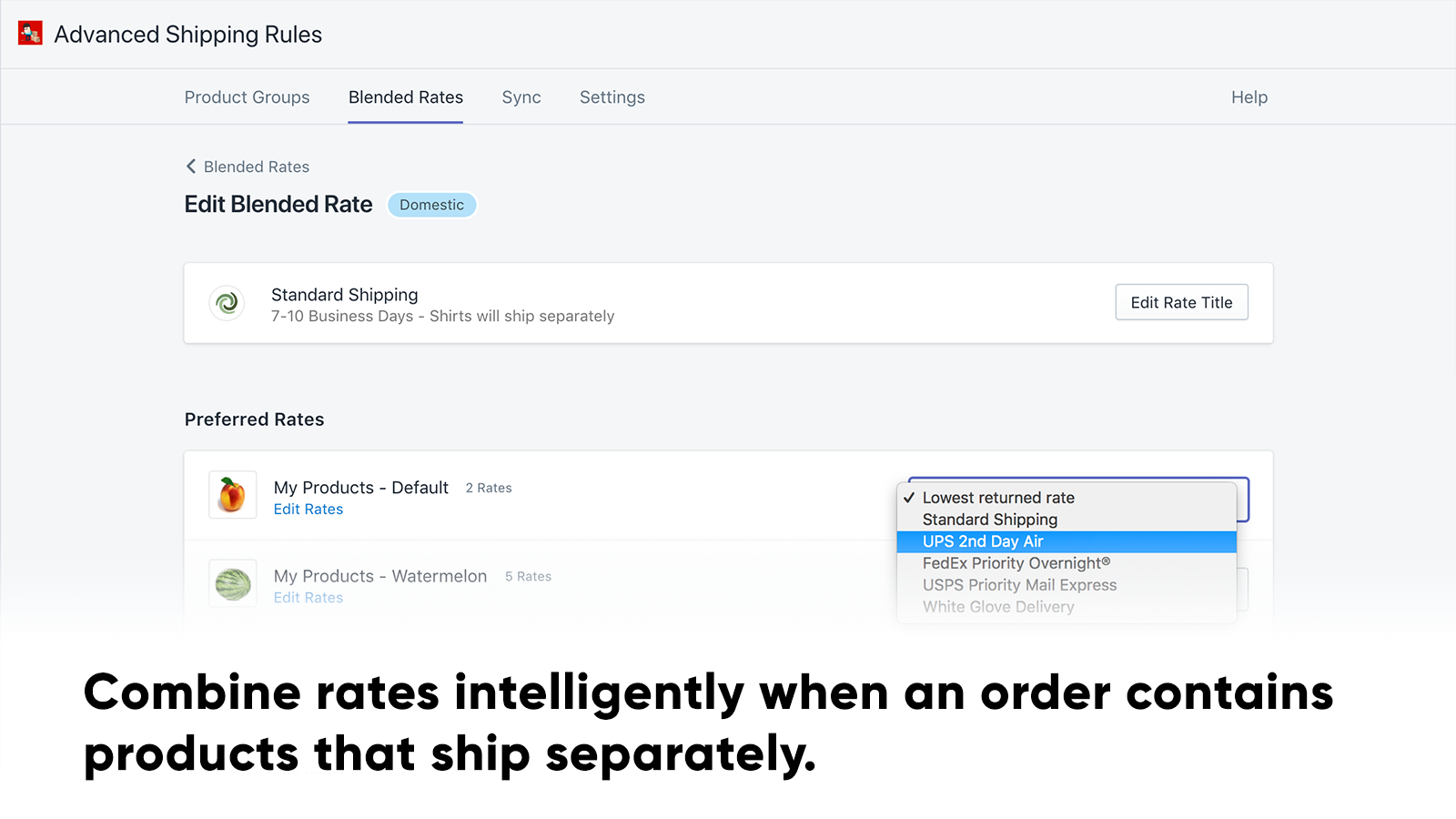 Shipping Rates — Shipeasy - Shopify app to set shipping rules for