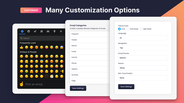 Reações de Emoji no Shopify - Respostas personalizáveis do Seletor de Emoji