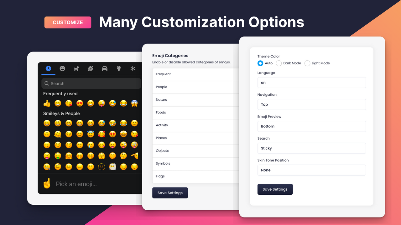 Réactions Emoji Shopify - Réponses personnalisables du sélecteur d'Emoji