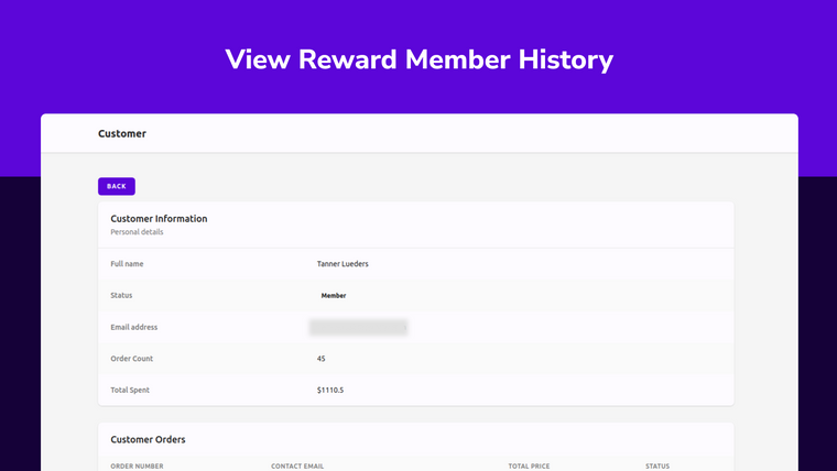 Rewards & Points App Screenshot