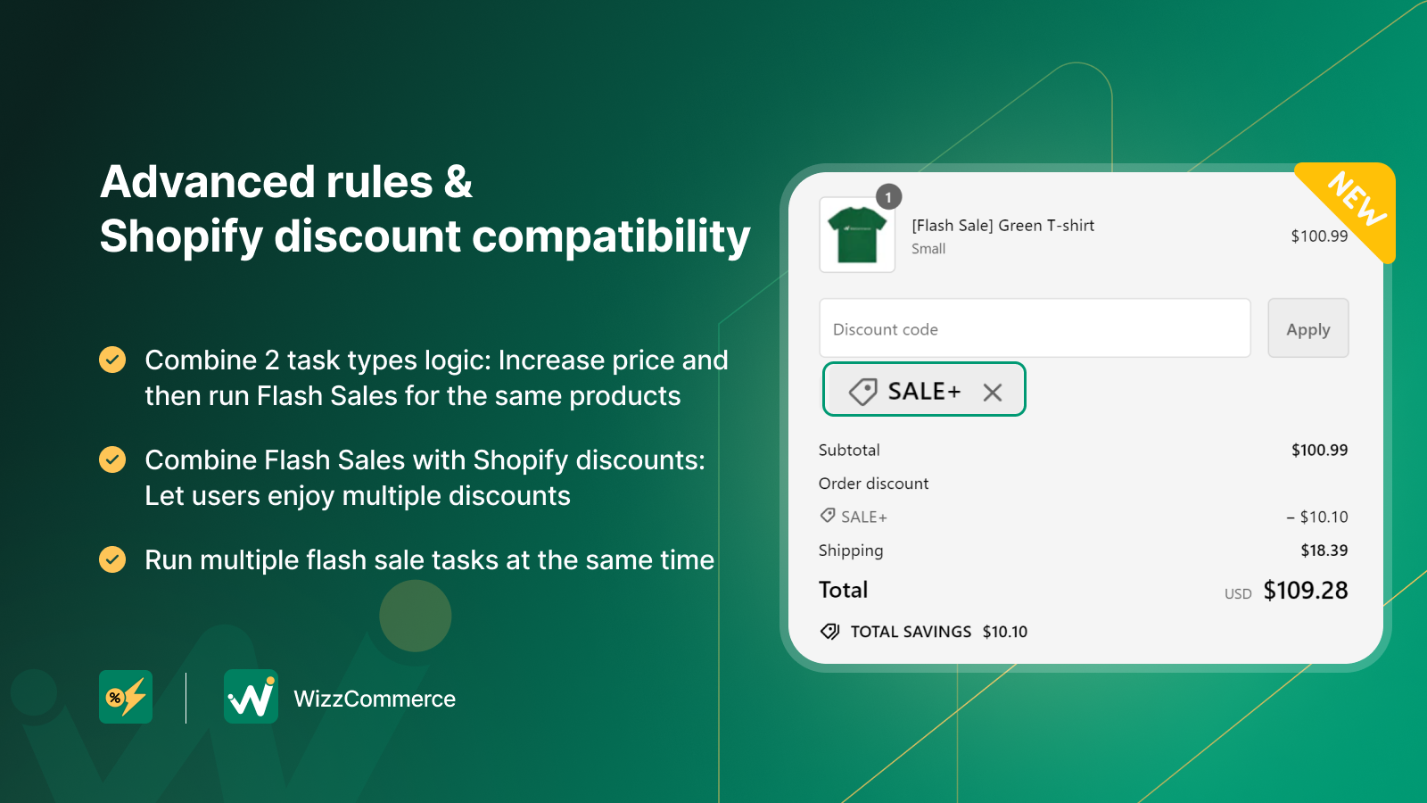 Set advanced rules and combine Shopify discounts 