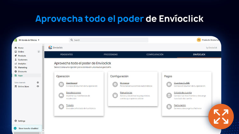 Envíoclick Screenshot