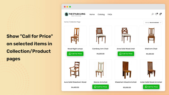 price on request shopify app