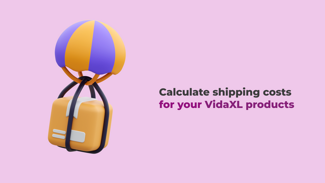 您的vidaxl产品的运费