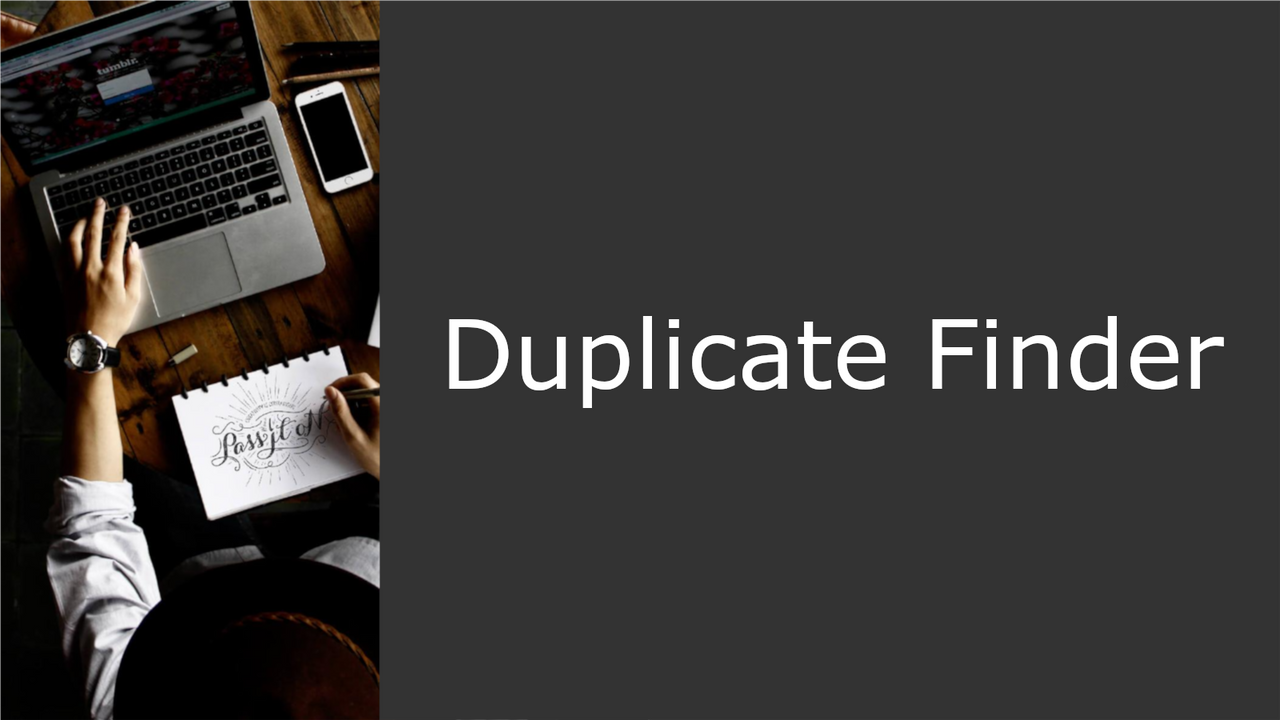 Duplicate Finder