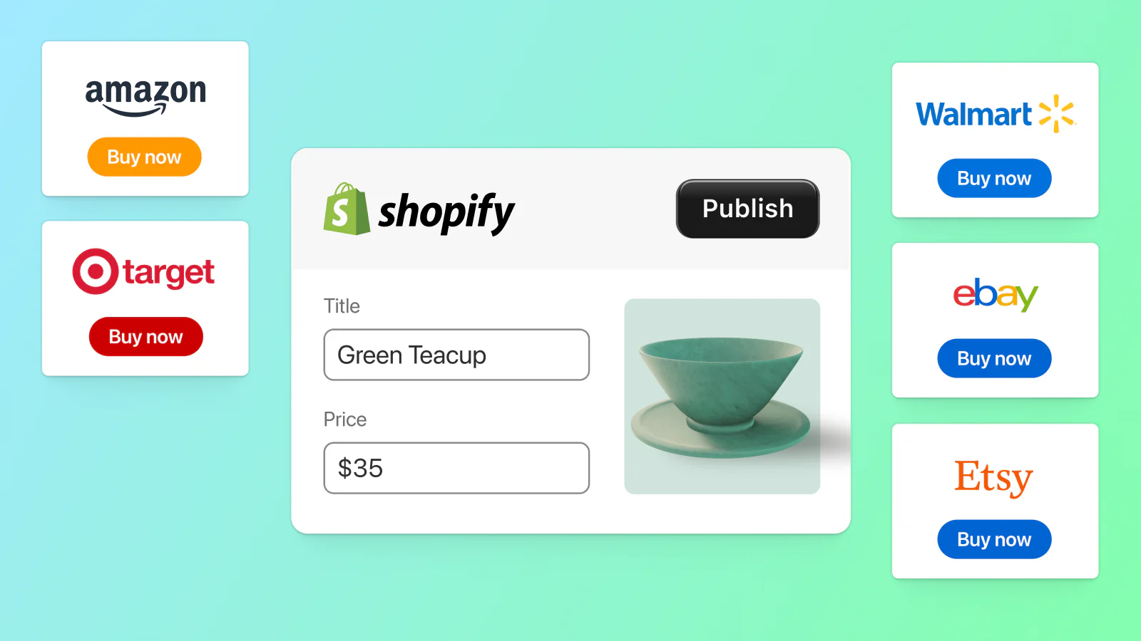 Connectez Shopify aux meilleurs marchés en ligne