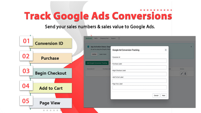 Google Ads Tracking for Shopify-butik