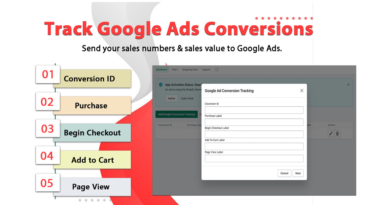 Google Ads Tracking für Shopify-Store