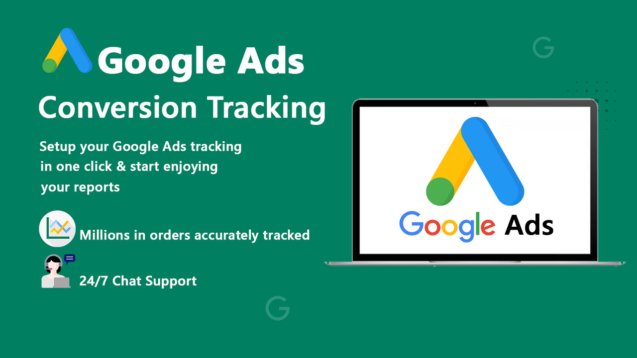 Eenvoudige Google Ads Conversion Tracking voor Shopify