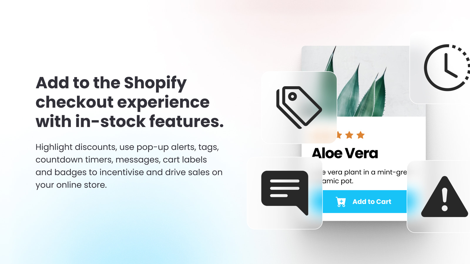 Supercharge eenvoudig op voorraad flows in Shopify