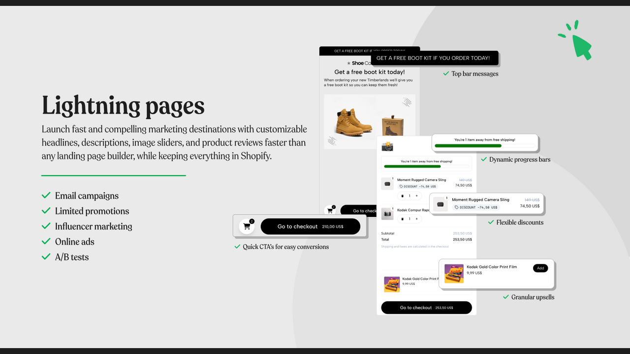 landingssidelinks med indbygget A/B-test