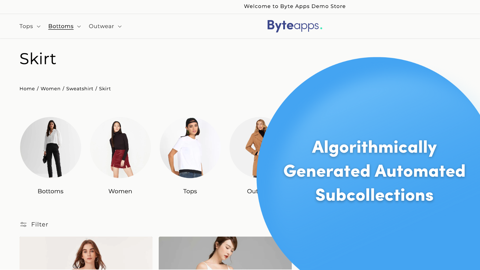 Algoritmisch gegenereerde geautomatiseerde subcollecties