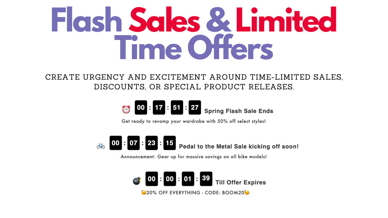 How to Create a Limited-Time Offer in Your Store (+ Examples)