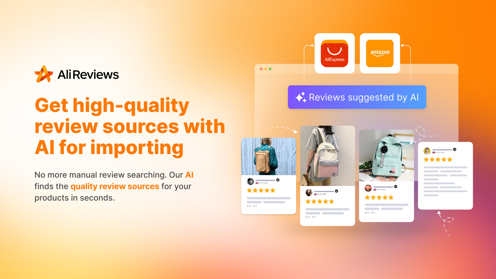 Ali Reviews uses AI to suggest quality review sources