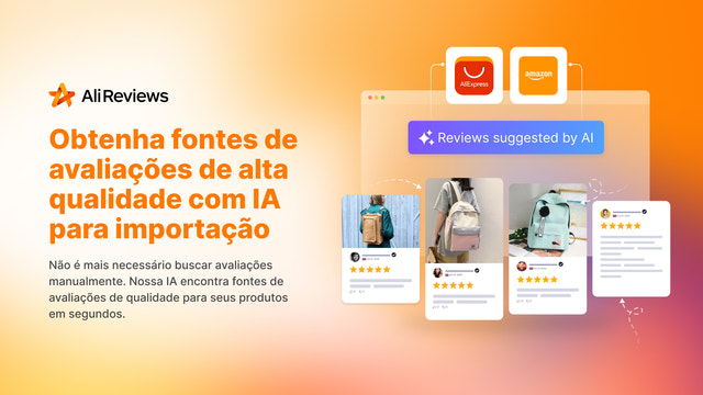 A Ali Reviews usa IA para sugerir fontes de avaliação