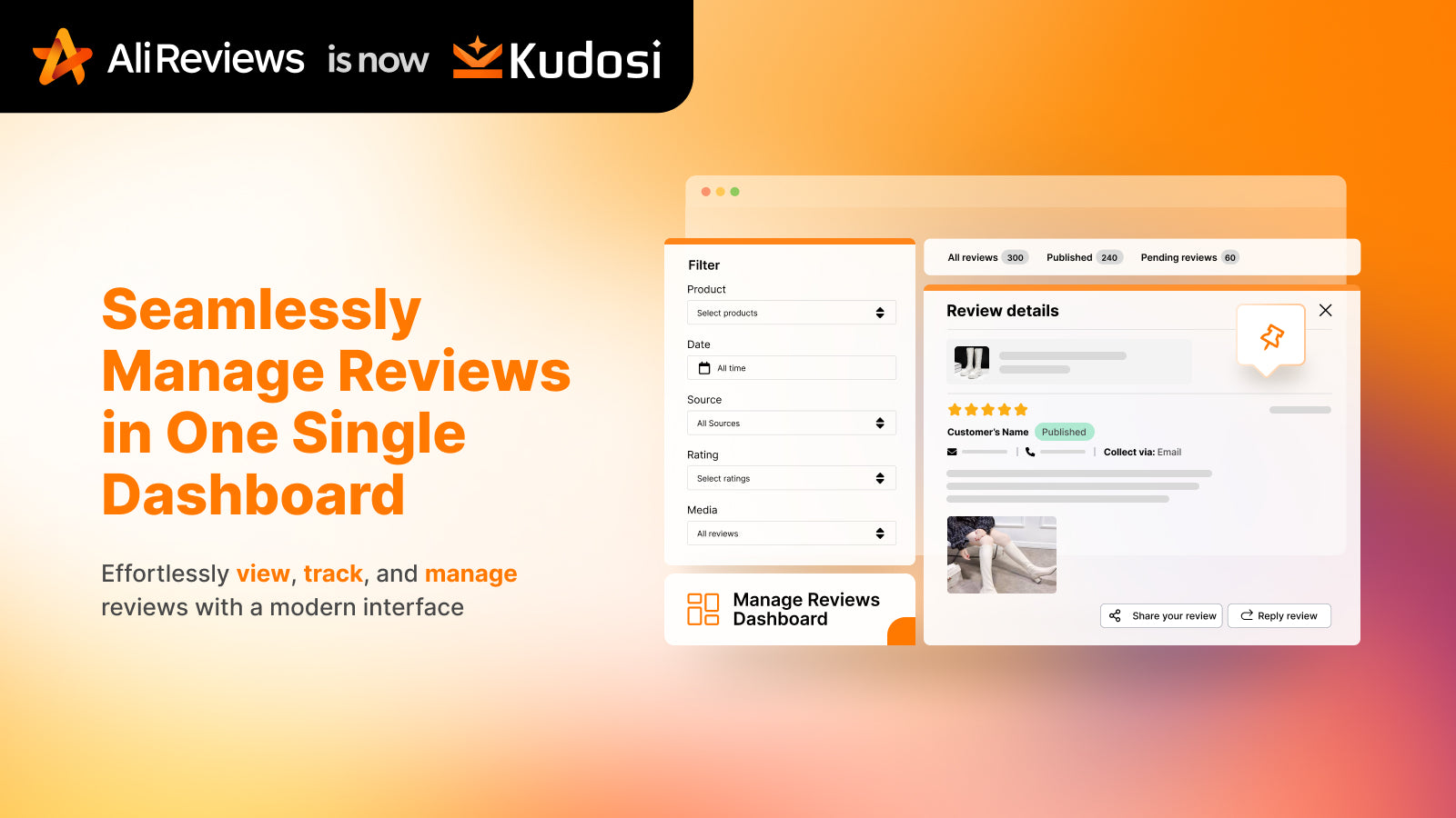 Ali Reviews: Kudosi Reviews Screenshot