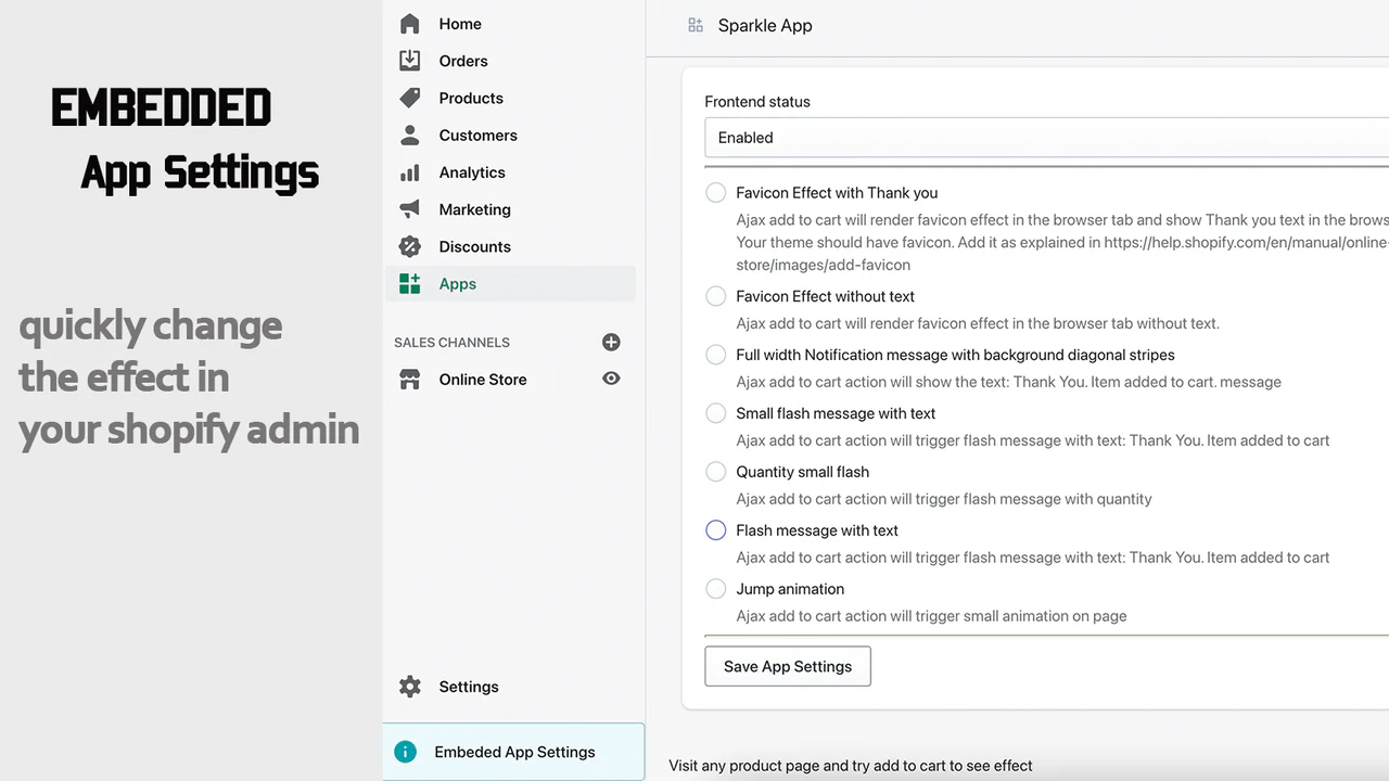 Configuration in your Shopify admin