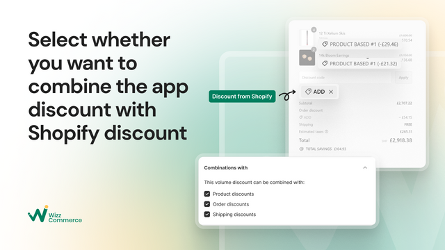 SnapBundle let you combine offer with native Shopify discounts