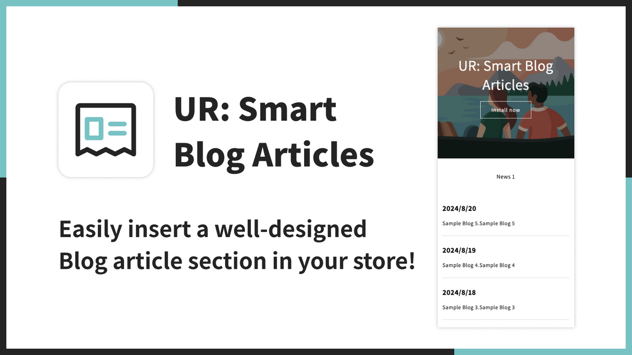 UR: Smart Blog Articles