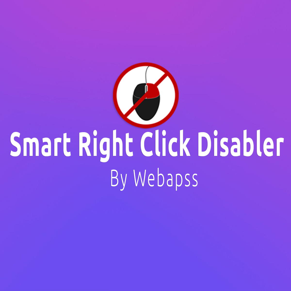 Smart Right Click Disabler