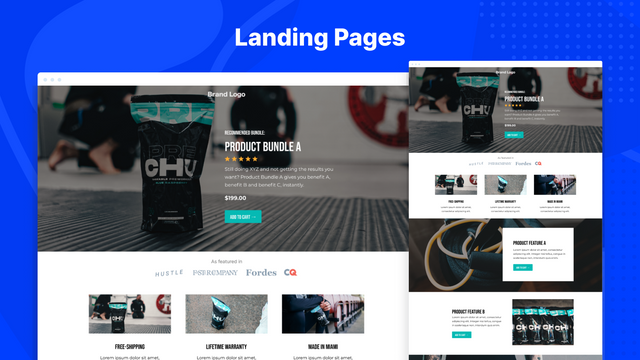 ConvertFlow Shopify Landing Pages