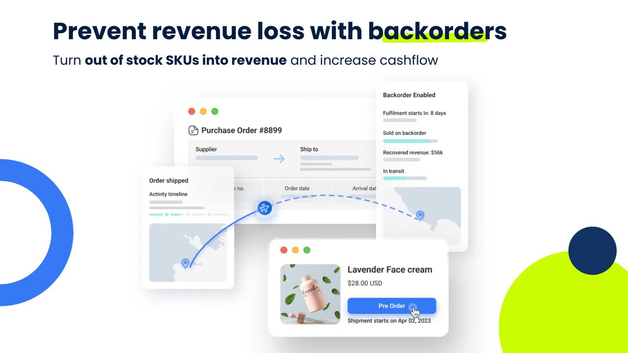 Forecast, plan and automate inventory purchases for Shopify