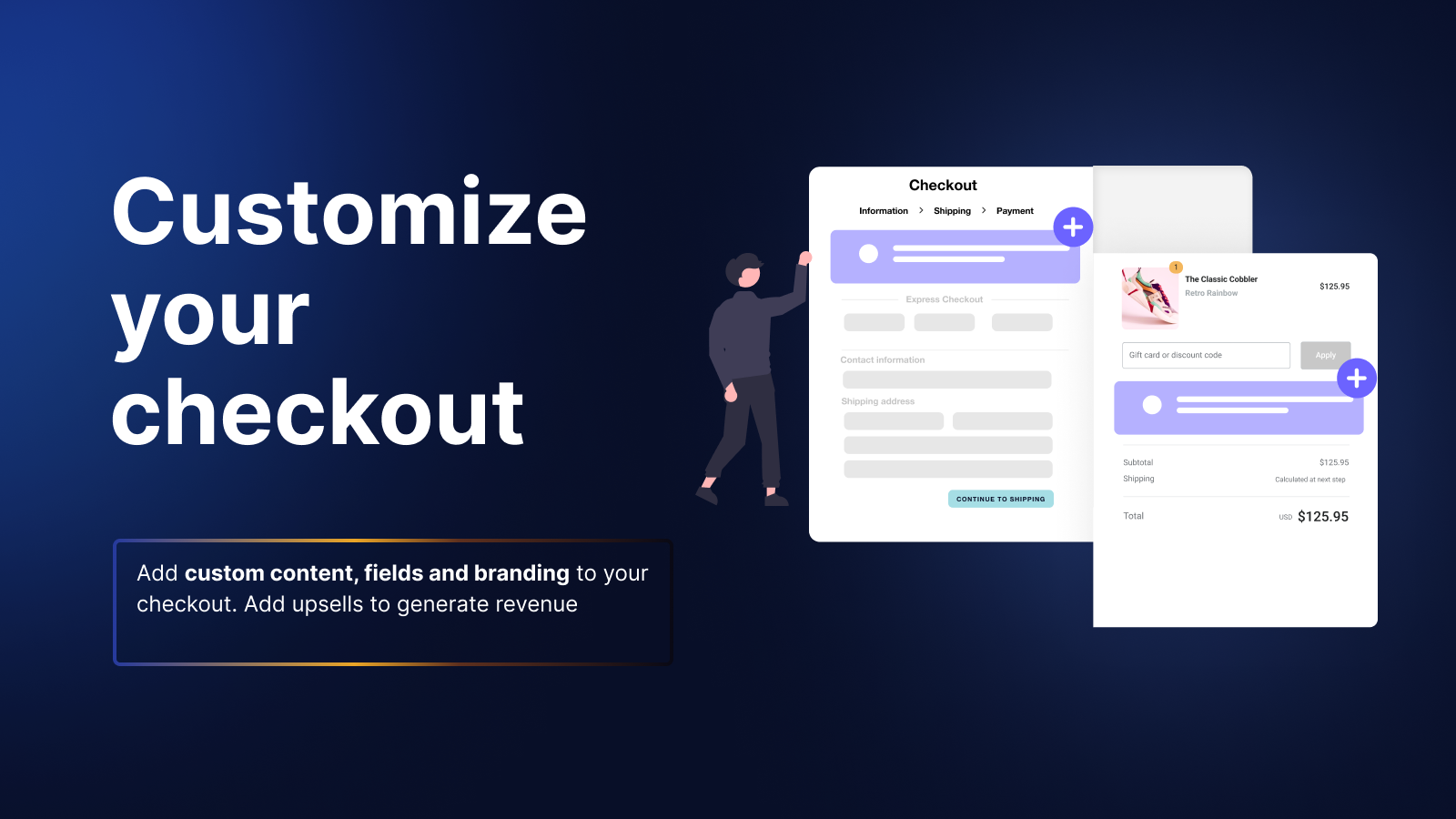 customize your checkout
