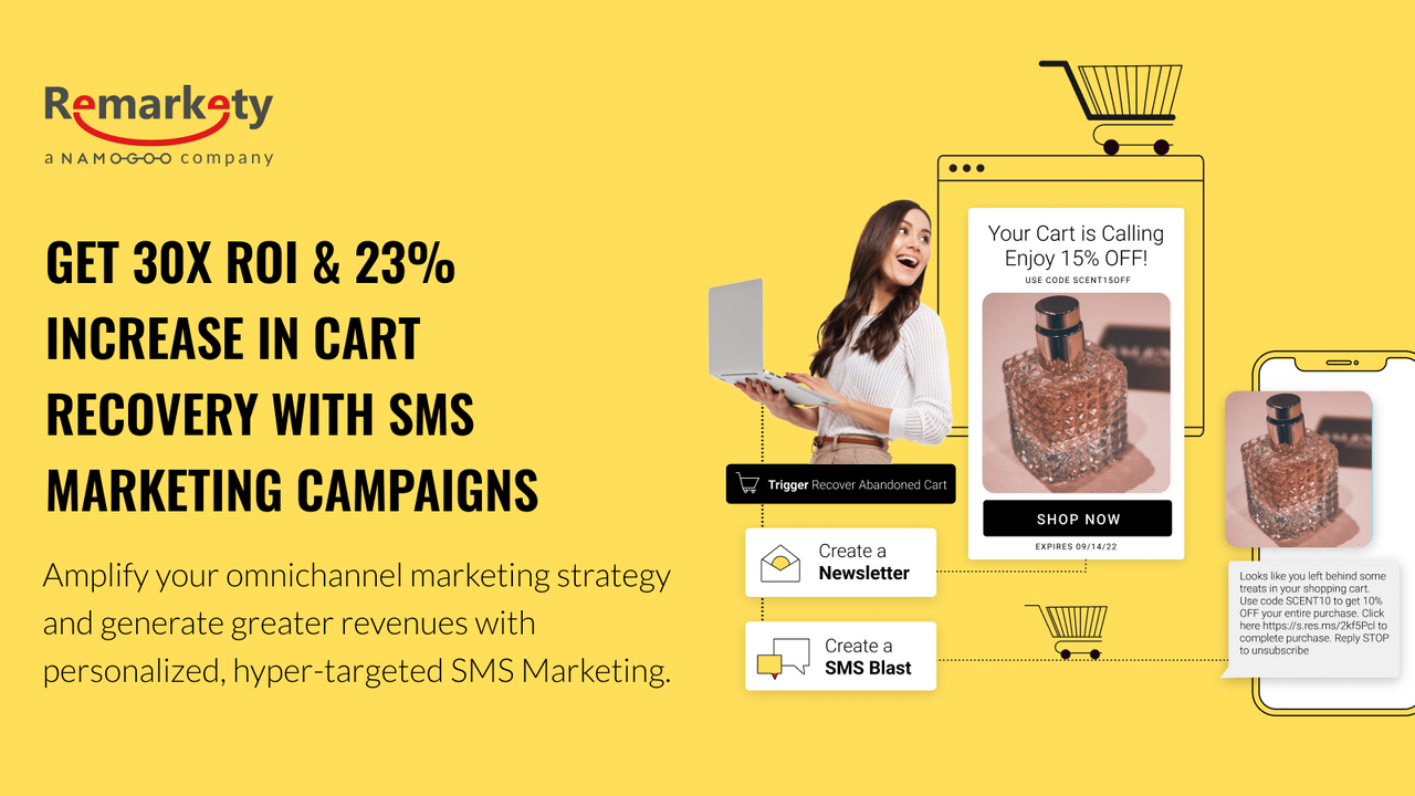 Marketing por SMS Obtén 30X ROI