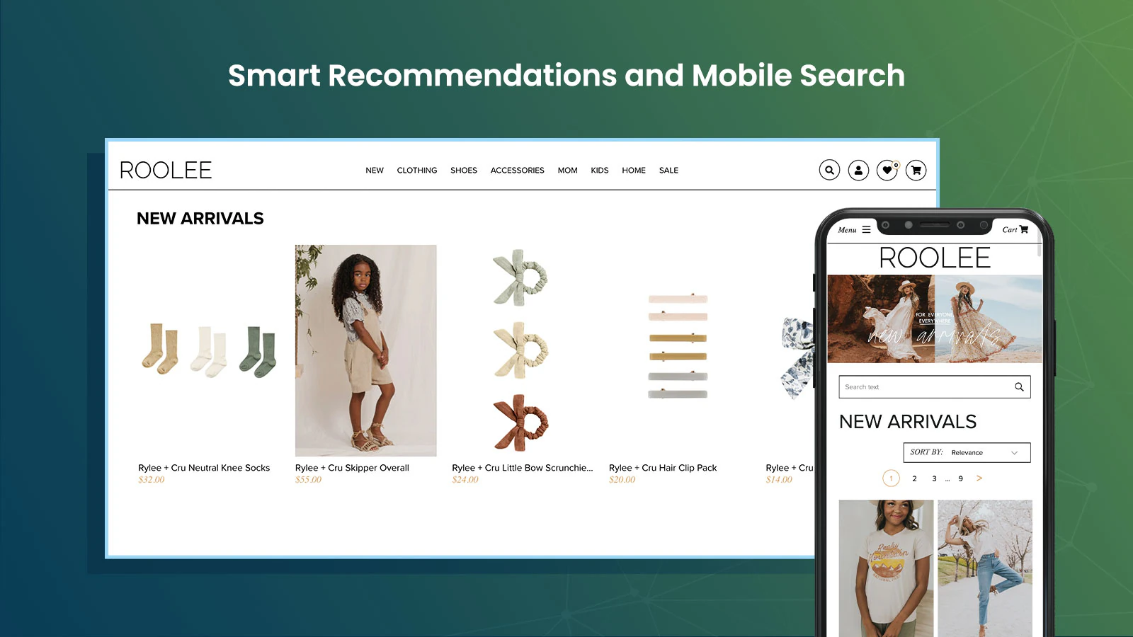 recommandations intelligentes et recherche mobile