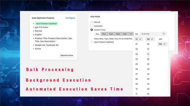 Efficient Bulk Processing with Automated Background Execution