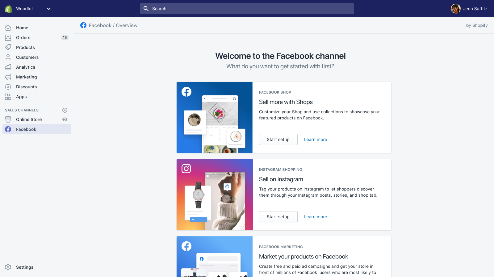 Facebook Channel Ecommerce Plugins For Online Stores Shopify App Store